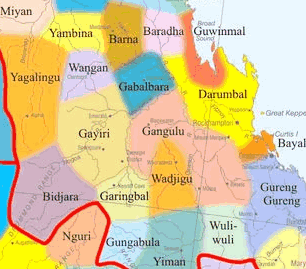 Gangulu map